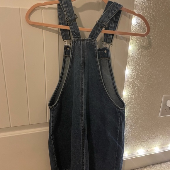 wild fable (target brand) denim zip up mini dress - Picture 3 of 4